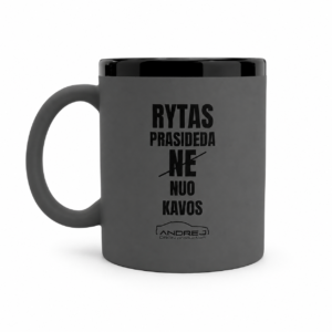 Puodelis – „Rytas prasideda ne nuo kavos“