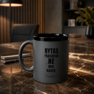 Puodelis – „Rytas prasideda ne nuo kavos“